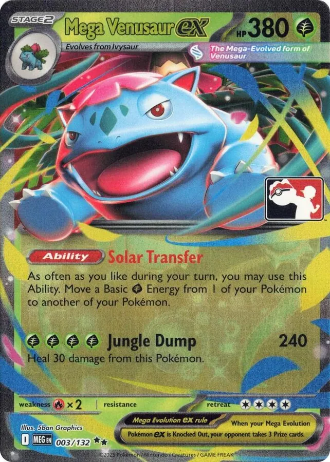 Mega Evolution Mega Venusaur Ex [Prize-Pack] Pokémon card